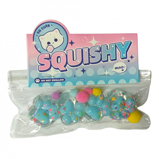 Παιχνίδι Χλαπάτσα Squishy Miao (2408-227Α) (1τμχ)
