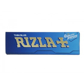Χαρτάκια Στριφτού Rizla Μπλέ Thin Blue (60 φύλλα) (1τμχ)