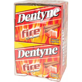 Τσίχλες Dentyne Fire Cinnamon με γεύση Κανέλα Χωρίς Ζάχαρη (16.8g) (14τμχ)