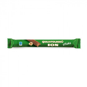 Σοκολάτα ION Sticks Γάλακτος με Φουντούκι (1303) (35gr) (1τμχ)