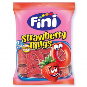 Ζαχαρωτά Ζελεδάκια Fini Strawberry Rings (90gr)