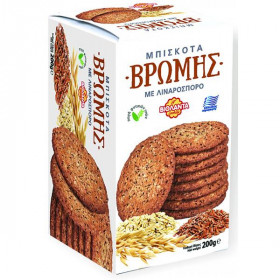Βιολάντα Μπισκότα Βρώμης με Λιναρόσπορο (200gr)