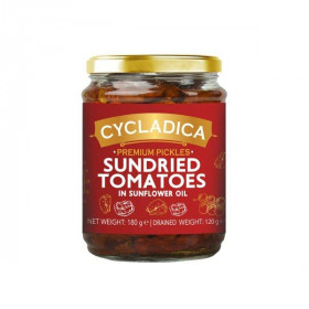 Cycladica Sundried Tomatoes Λιαστή Τομάτα σε λάδι (180gr) (1τμχ)