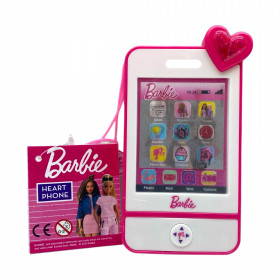 Παιχνίδι Κινητό Καρδιά Barbie Heart Phone με Καραμελάκια (12gr) (1τμχ)