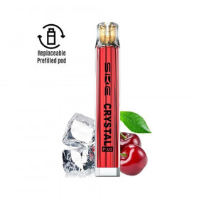 Ηλεκτρονικό Τσιγάρο Ske Crystal Plus Combo Red Device με Prefilled Pod Cherry Ice 2ml 20mg