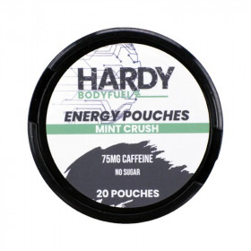 Hardy Energy Pouches Mint Crush 75mg Caffeine (1τμχ)
