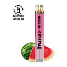 Ηλεκτρονικό Τσιγάρο Ske Crystal Plus Combo Pink Device με Prefilled Pod Watermelon Ice 2ml 20mg
