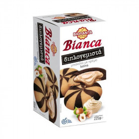 Βιολάντα Μπισκότα Bianca Διπλογεμιστά με Κρέμα Latina (225gr)