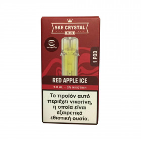 Ανταλλακτικό Pod Crystal Plus Red Apple Ice 2ml 20mg (1τμx)