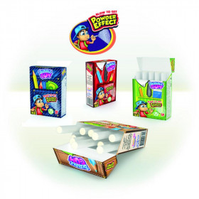 Τσιχλόφουσκες Johny Bee Powder Effect (35g) (18τμχ)