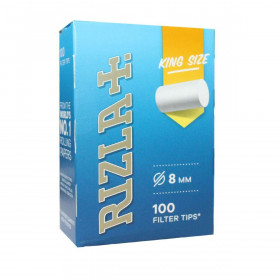 Φιλτράκια Στριφτού Rizla King Size 8mm (100 φίλτρα) (1τμχ)