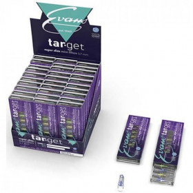 Πίπες Τσιγάρων Evans Target Super Slim 5.7mm (10 πιπάκια) (1τμχ)
