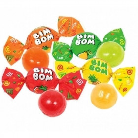 Καραμέλες Γεμιστές Roshen Bim-Bom με Γεύση Φρούτων (1kg)