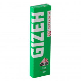 Χαρτάκια Gizeh Extra Slim Fine Πράσινο (66 φύλλα) (1τμχ)