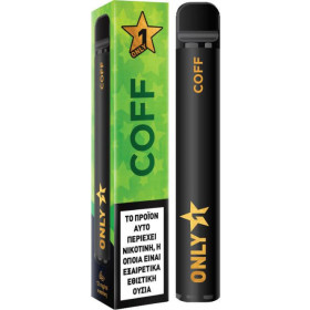 Ηλεκτρονικό μιας Χρήσης Only1 Coffee Kiss Pen Kit 2ml 12mg - 800 Puffs