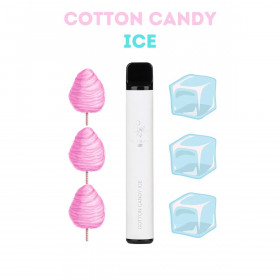 Ηλεκτρονικό Τσιγάρο μιας Χρήσης Elf Bar 600 Cotton Candy Ice Pod Kit 2ml 20mg με Ενσωματωμένη Μπαταρία