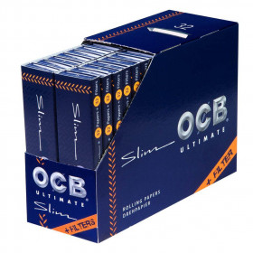 Χαρτάκια OCB Ultimate King Size Slim με Τζιβάνες (32 φύλλα) (1τμχ)