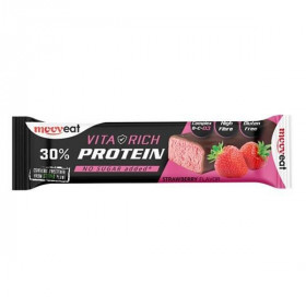 Μπάρα Πρωτεΐνης Mooveat VITA-RICH Strawberry 30% (60gr)