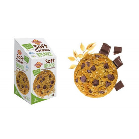 Βιολάντα Soft Cookies Μπισκότα Βρώμης Με Μαύρη Σοκολάτα Χωρίς Ζάχαρη (180gr)