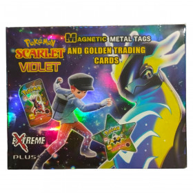 Μεταλλικές Τάπες Pokemon Scarlet Violet Extreme 2023 0,70€ 1 κουτί (50φακελάκια)