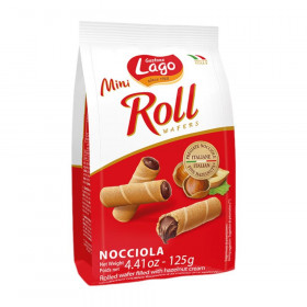 Πουράκια Mini Roll Nocciola Lago (125gr)