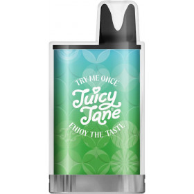 Ηλεκτρονικό Τσιγάρο Μιας Χρήσης JuicyJane 600 Clear Mint 2ml 20mg