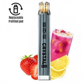 Ηλεκτρονικό Τσιγάρο Ske Crystal Plus Combo Grey Device με Prefilled Pod Pink Lemonade 2ml 20mg