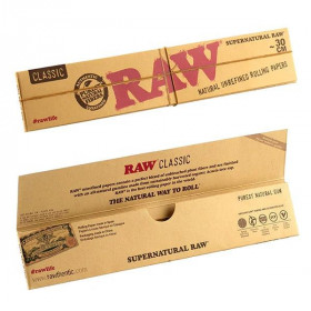 Χαρτάκια Στριφτού Raw Classic SuperNatural 30cm 20 χαρτάκια (HB.12527) (1τμχ)