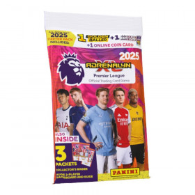 Κάρτες Άλμπουμ Σετ Panini Premier League 2025 Adrenalyn Mega Starter Pack Panini 12€ (1τμχ)